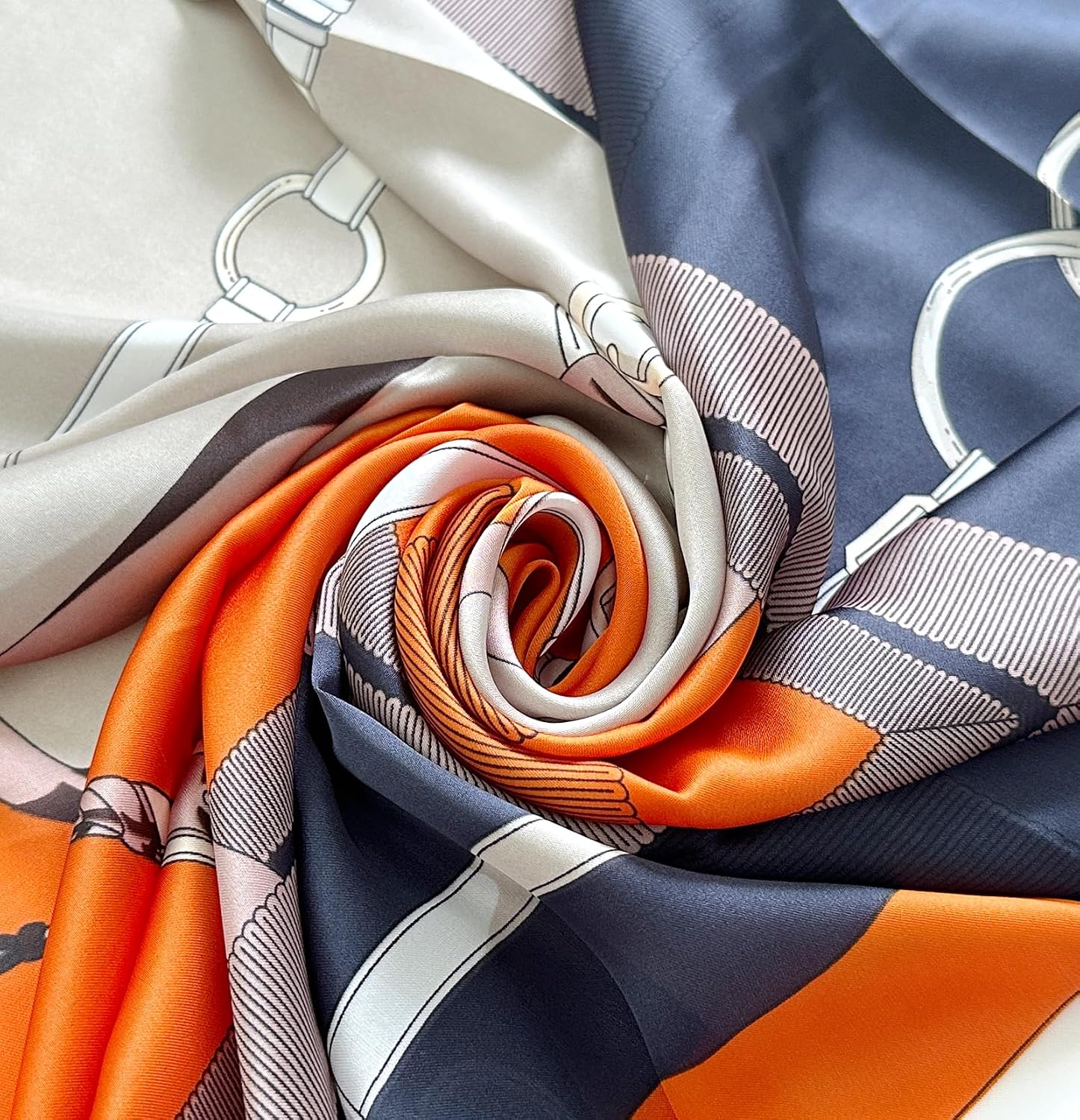 Wrapables® Silk Like Satin Polyester Large Scarf Wrap