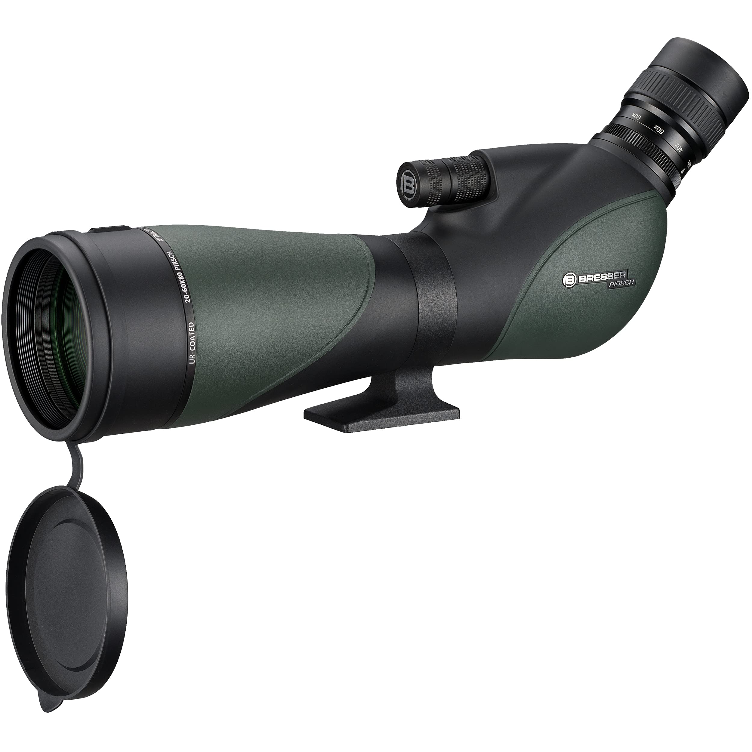 Bresser Spektiv Pirsch 20-60x80 Gen. II Deluxe 10:1 Fokus Phasenvergütung wasserdicht Stickstoff gefüllt