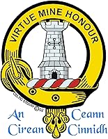 Vista 2 de MacLean Clan Scottish Highlanders Plaid Brooch