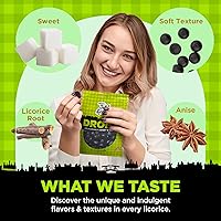 Vista 4 de Gustaf's Dutch Licorice Drops - 5.2oz Bag - Sweet Black Licorice Drops - Dutch Candy from Netherlands - Sweet Black Liquorice Treats