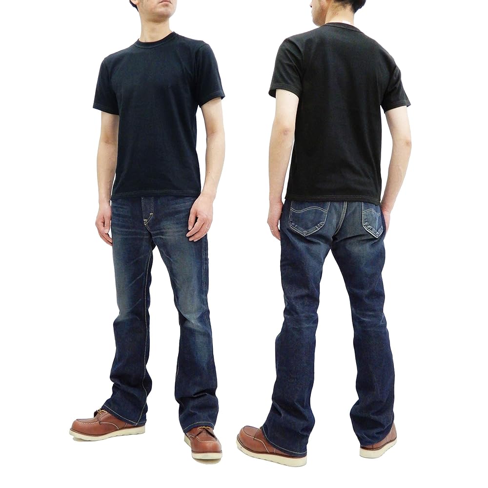 Whitesville Men's 2-Pack Plain T-Shirt Short Sleeve Tee Toyo