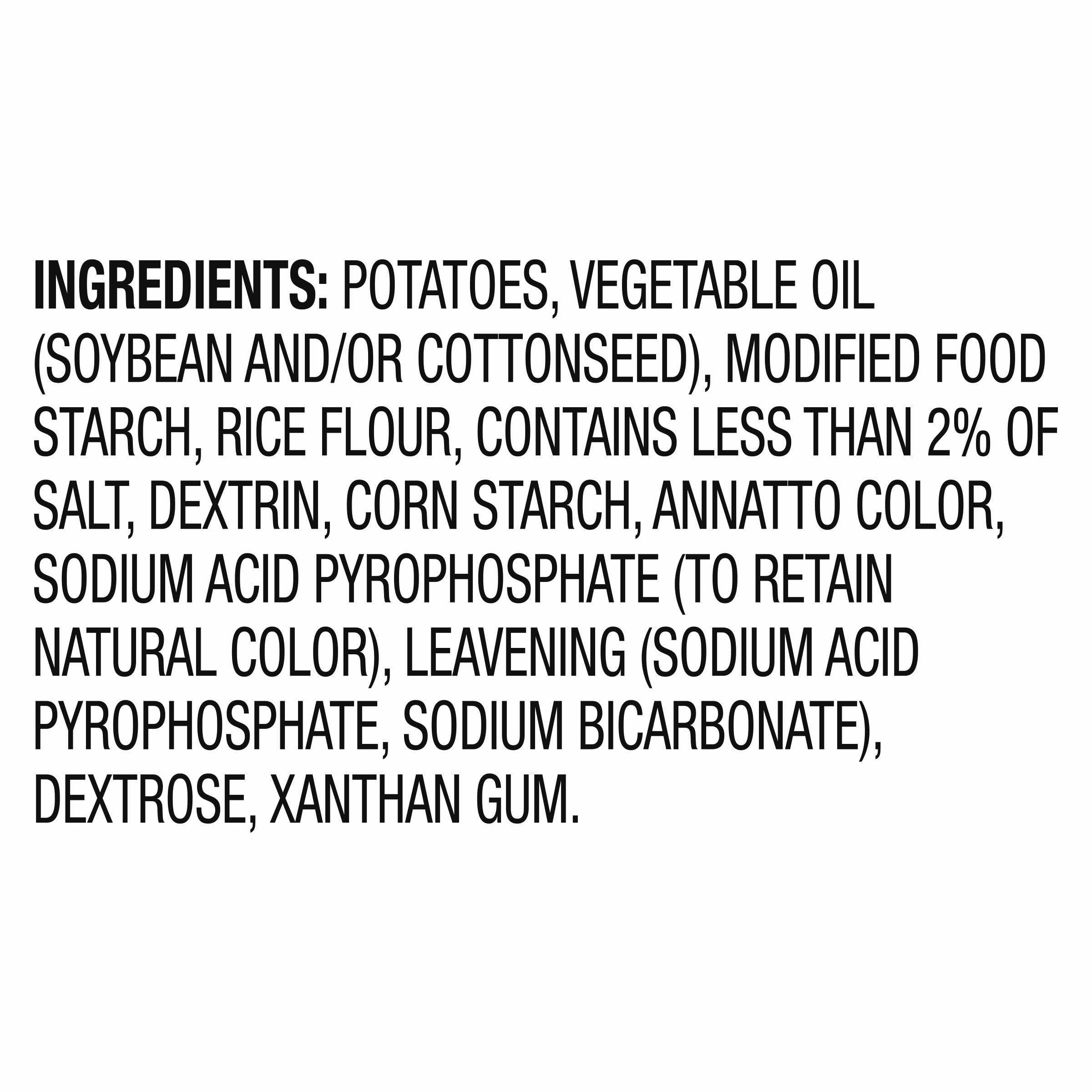 Ore-Ida Extra Crispy Fast Food French Fries French Fried Potatoes 26 oz Bag — view 3