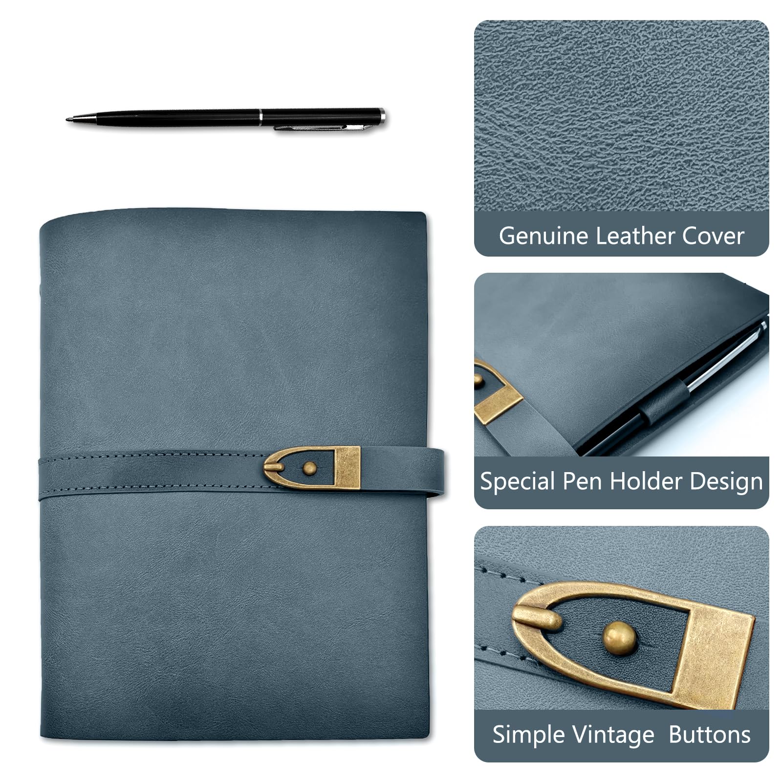Amazon.com : Zalaxt Hardcover Executive Notebooks for Men