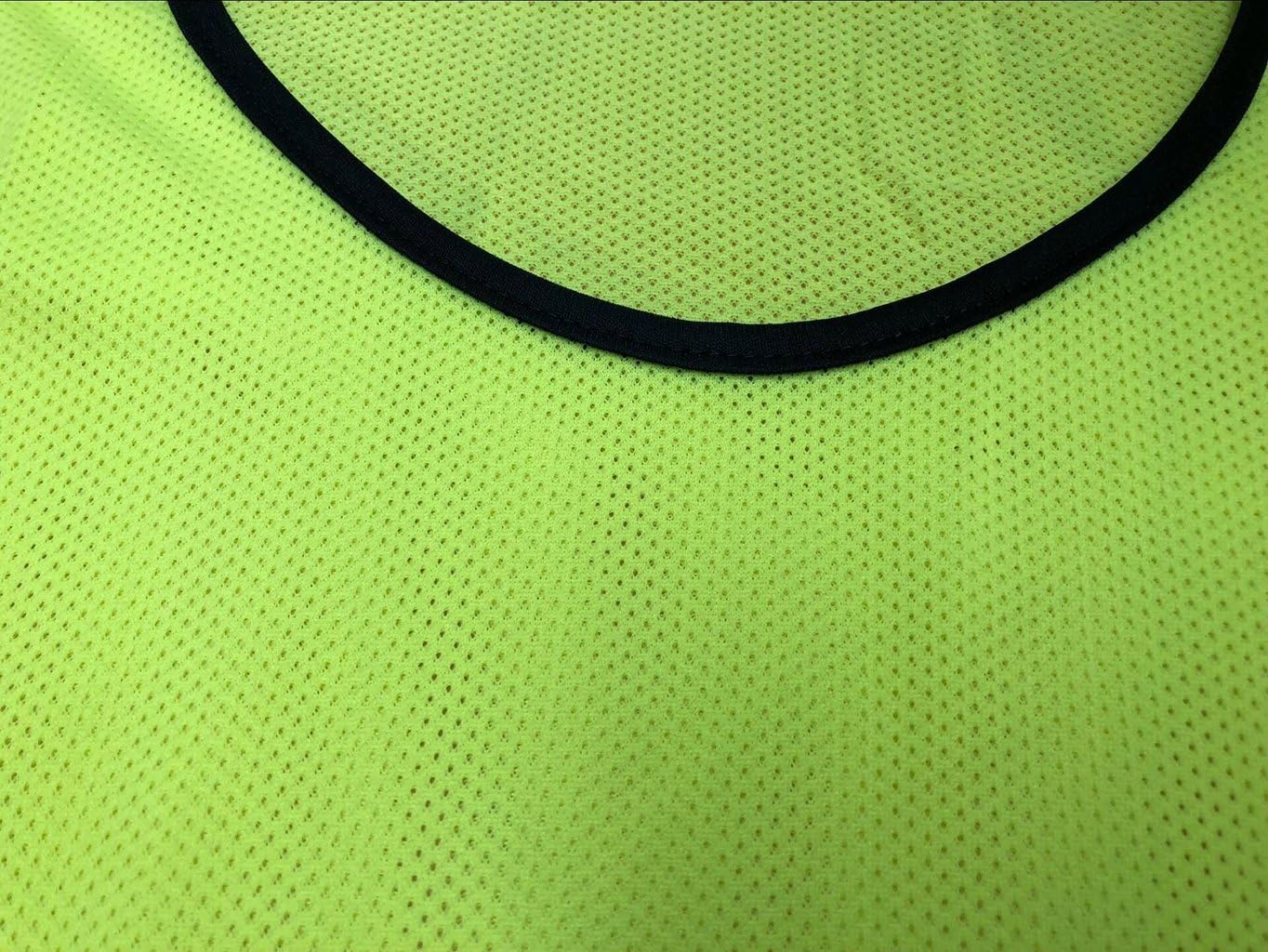 DreamHigh DH Mens Soccer Sports Team Practice Pinnies Scrimmage Training Mesh Vests -12 Pcs Pack