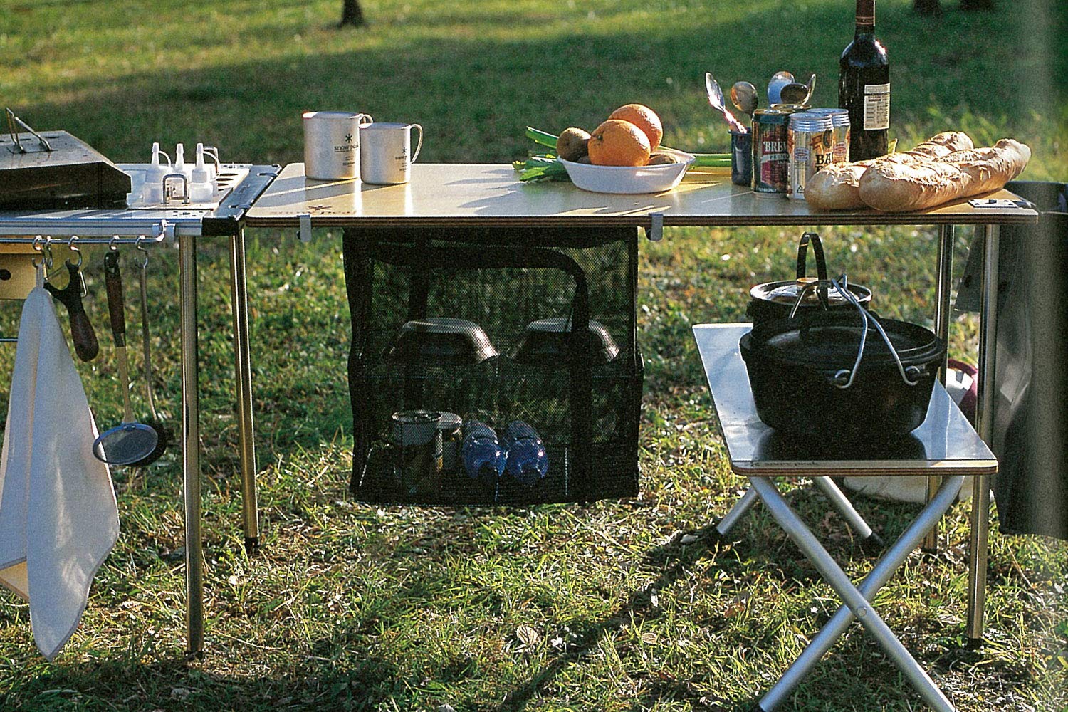 スノーピーク フォールディングシェルフメタルトップロング 帰ろ 