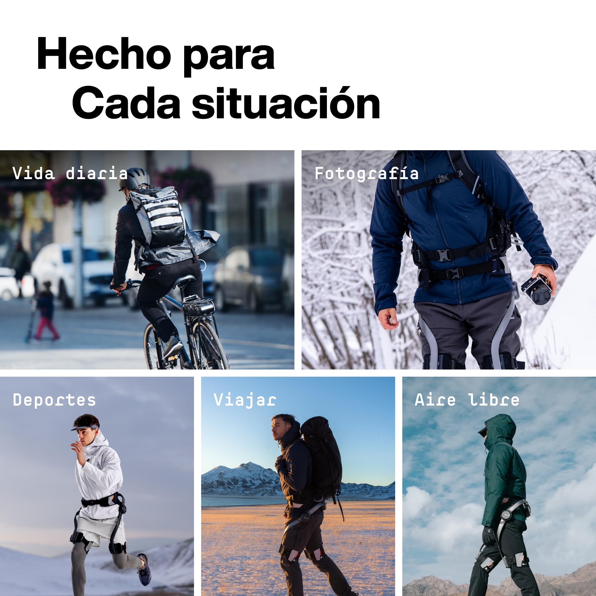 Hypershell X Carbon Exosquelette Connecté IA, Fibre de Carbone Ultra-Légère, Assistance Max 800W, Moteur IA Motion Engine Complet, Mobilité Avancée