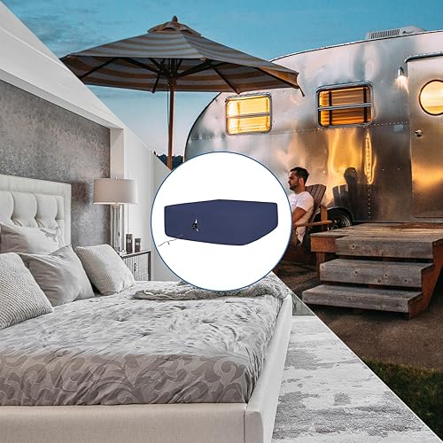 Miniatura 6 de Bedecor Sábanas de cama de aire para funda de colchón, cama extraíble y banda elástica, súper suaves, transpirables y profundas de hasta 21