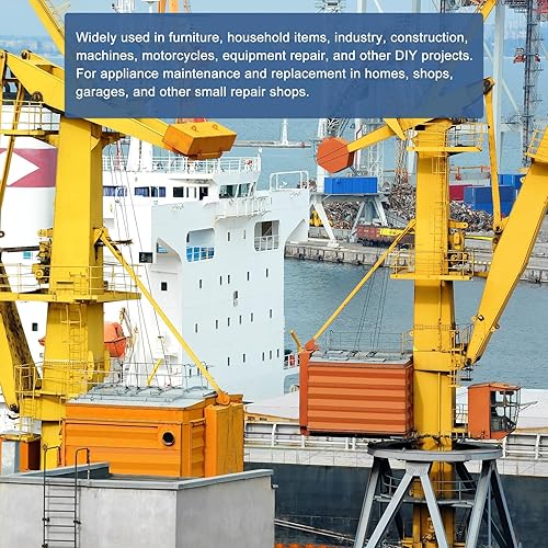 Miniatura 6 de Juego de 207 tornillos métricos, tornillos y tuercas M6 M8, juego de tornillos y tuercas de acero inoxidable 304, cabeza hexagonal, juego de