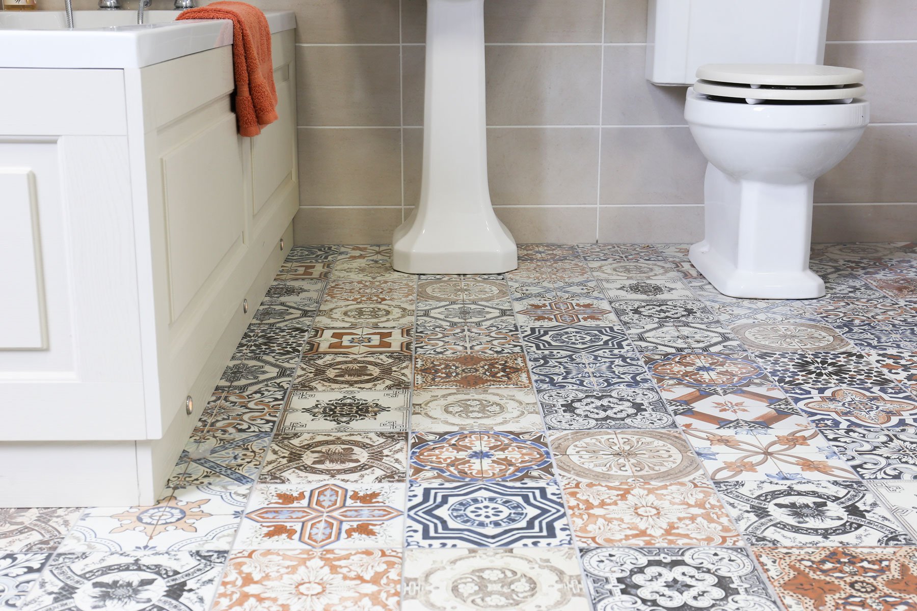 Victorian Bathroom Wall Tiles Empress | Victorian Design, Glazed Tiles