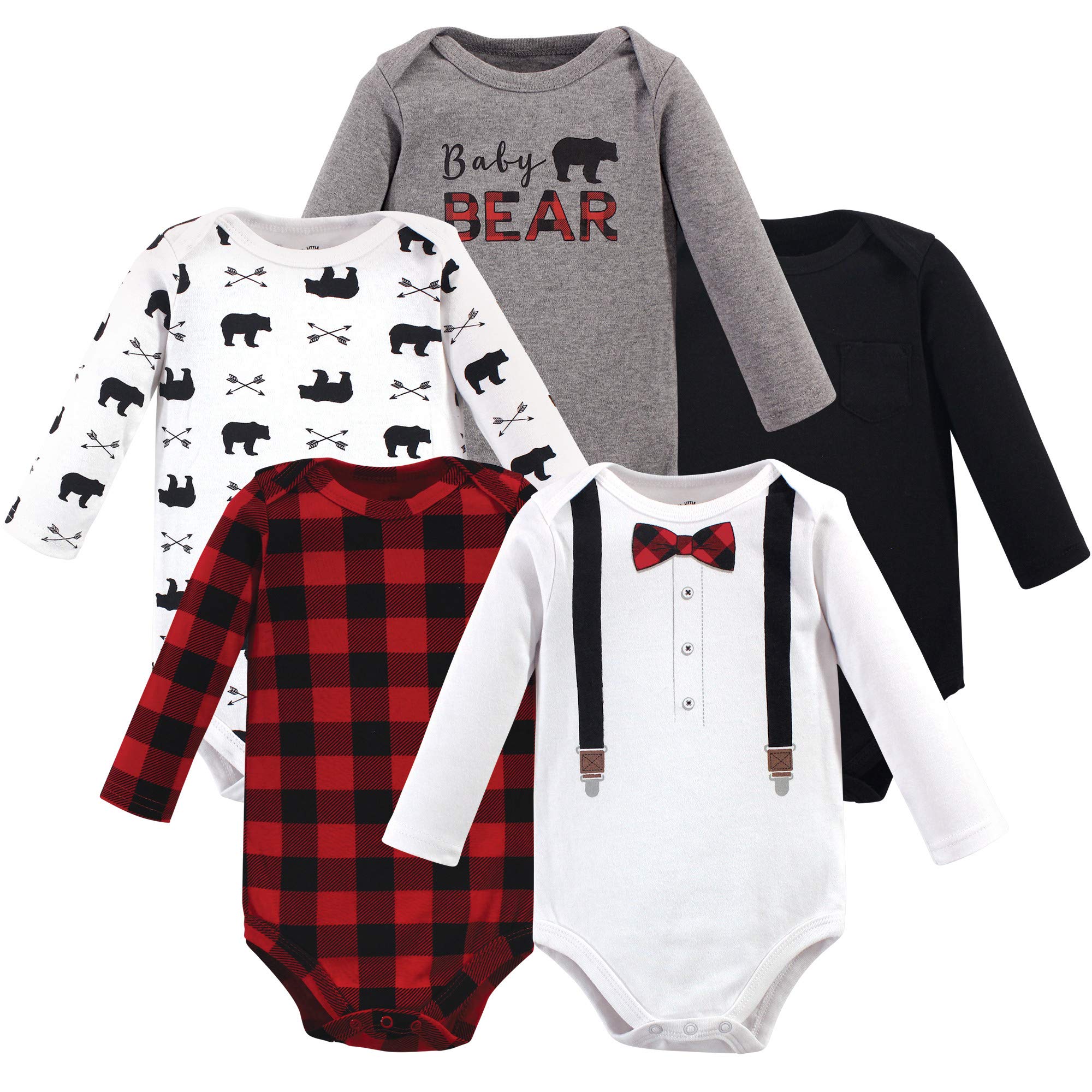 Little Treasure Unisex Baby Cotton Bodysuits