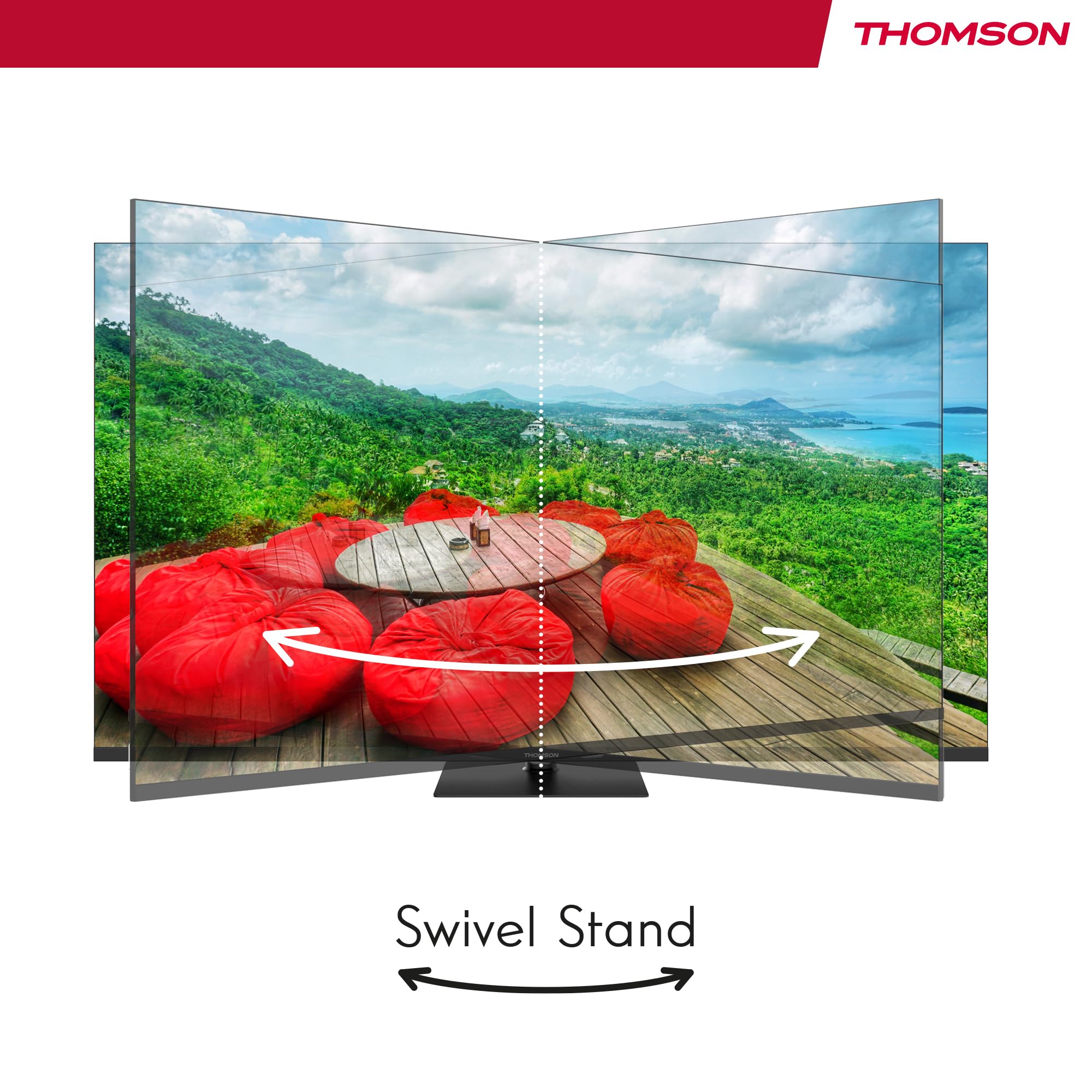 Thomson 75 Pollici (190cm) 4K Ultra HD Smart Google TV, Wi-Fi,Dolby Audio, HDR10, Bluetooth 5.1, Triple-Tuner (Cavo/Satellite/Antenna), HDMI, CI+, A+ Pannello - 75UG5C14