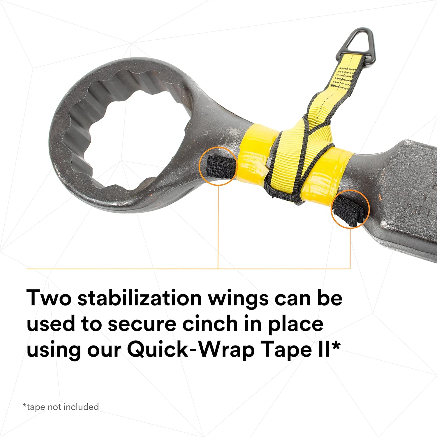 3M DBI/SALA Python, 1500015,Unique Cinch Design Quickly Secures Tools Up To 35-Pounds,W/Dual Wings To Keep Attachment Point From Traveling