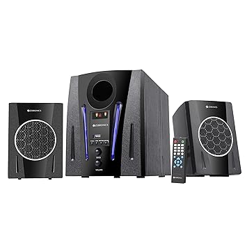 Zebronics speakers 2.1 price Clearance