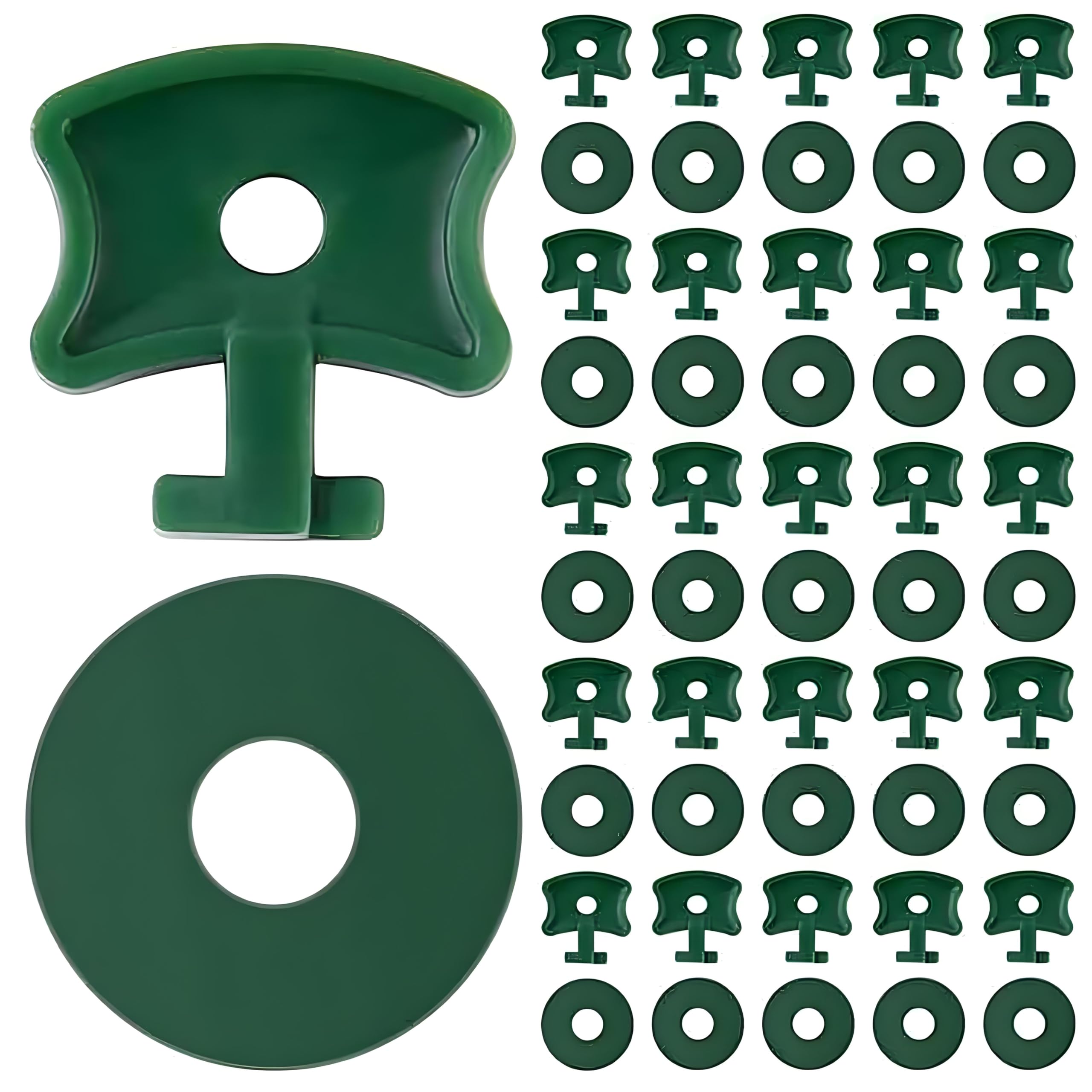400 Pcs Greenhouse Twist Clips, Greenhouse Accessories Clips Fixing & Washers Extender Corner for Securing Insulation Bubble Netting Shading, Green