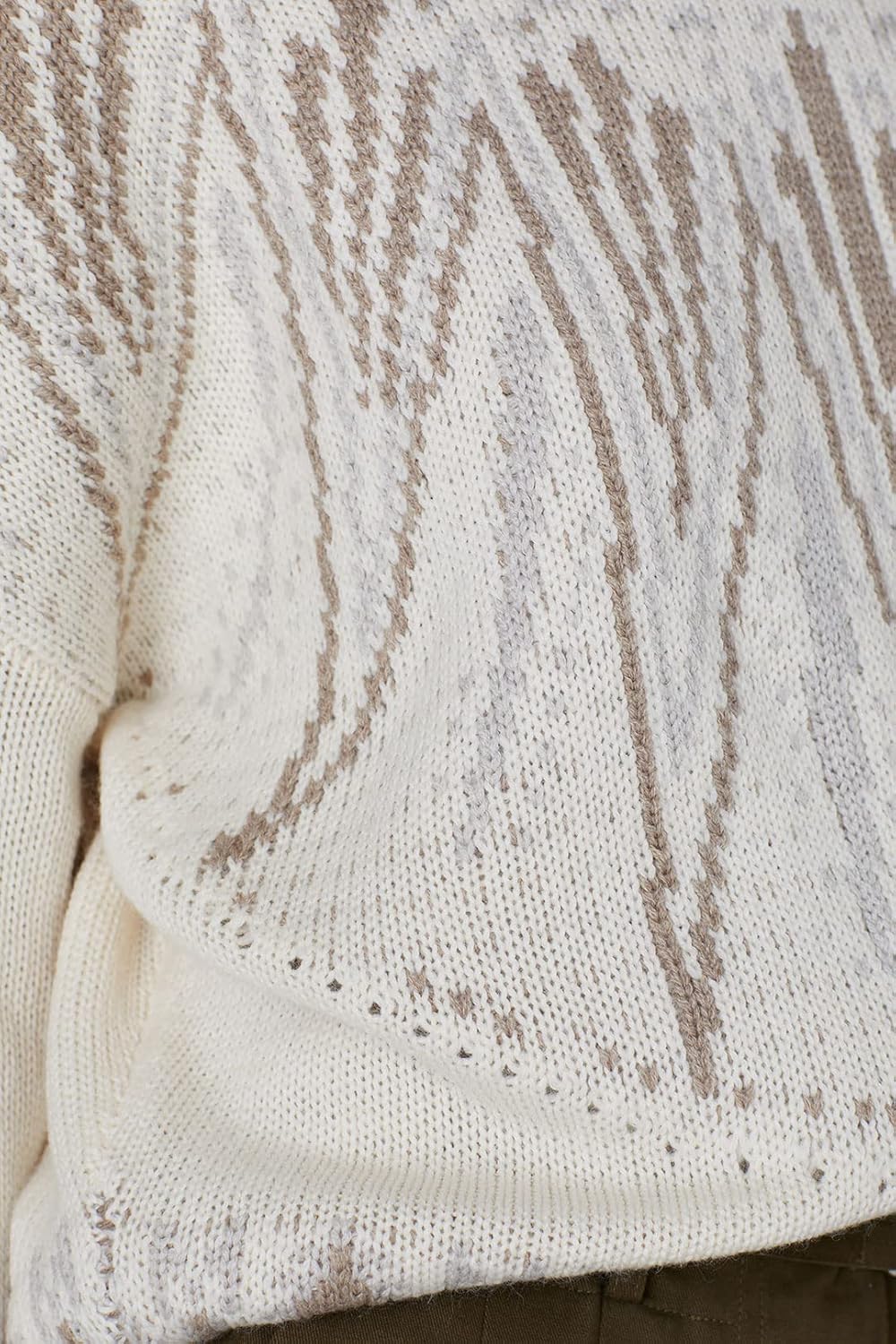 Rent The Runway Pre-Loved Fair Isle Crew Neck Sweater - Image 5