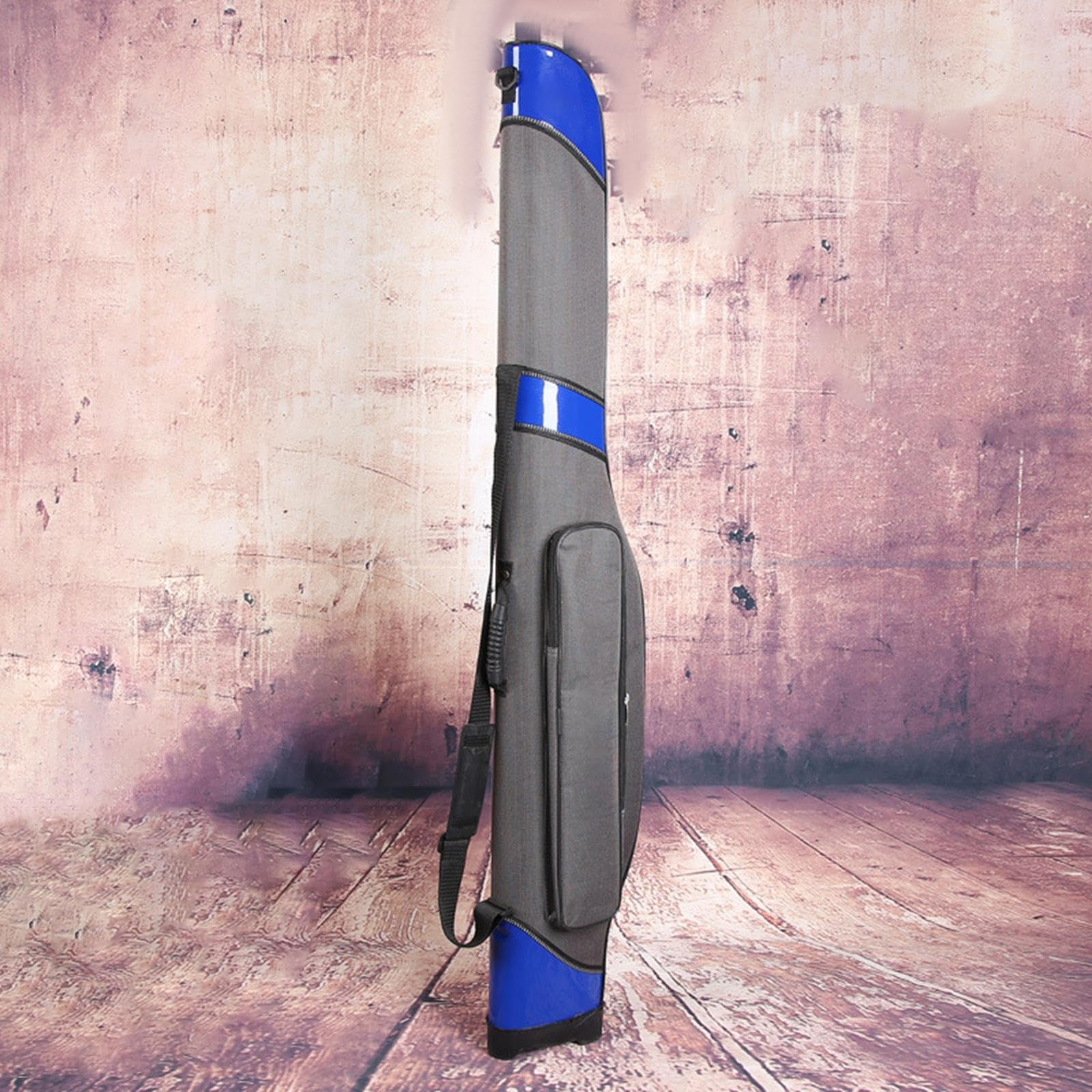 Angeltasche mit verstellbarem Gurt, wasserdichte Aufbewahrungstasche für Angelruten, Angelschnur, Werkzeug, Zubehör und Köder – ideal für