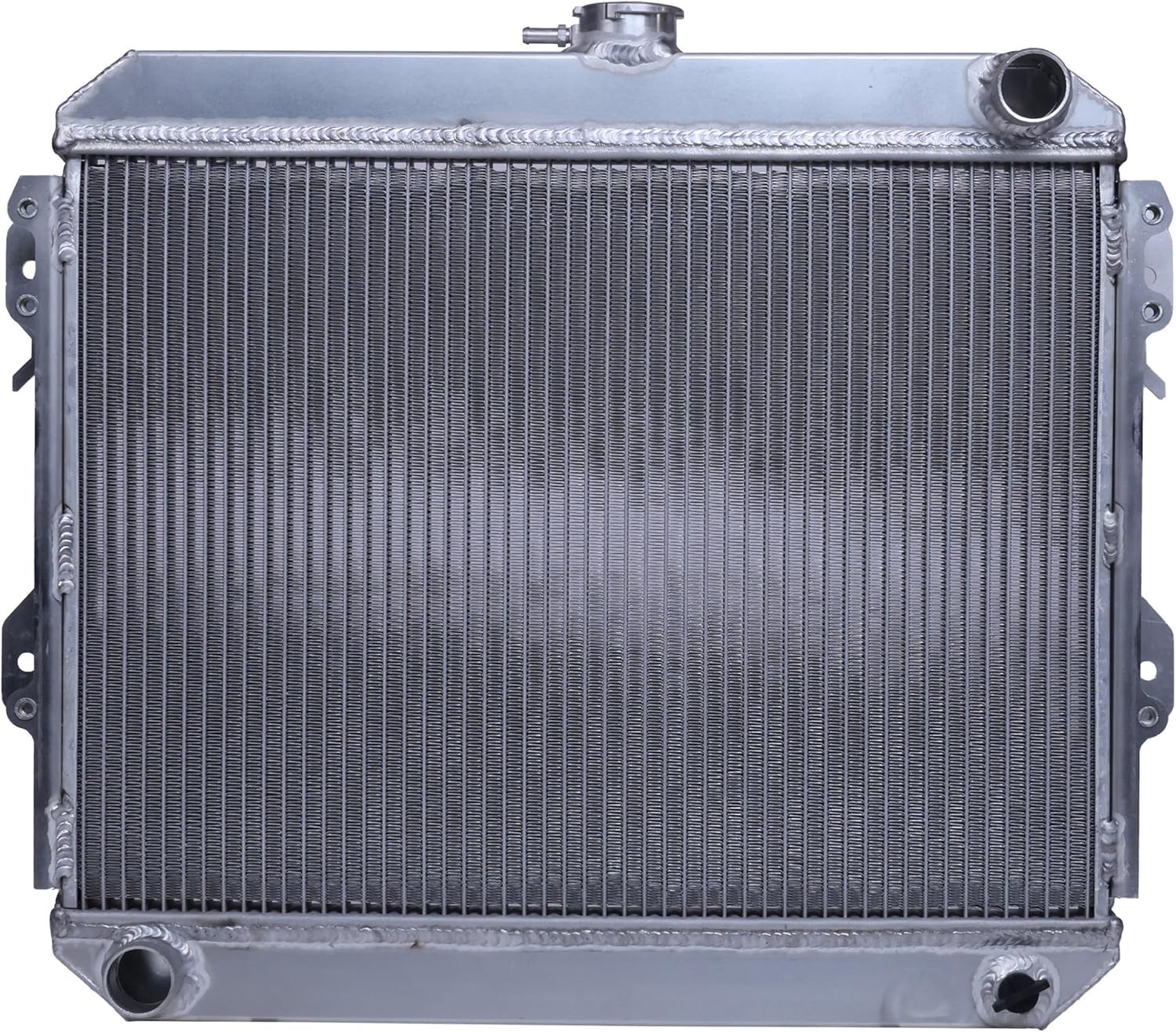 CU944 Full Aluminum Radiator Replacement Compatible with Toyota Pickup 2.2L 1976-1980, Toyota Pickup 2.4L 1981-1983 I4 MT- Direct Replaces OE# 1640034290, 1640034360