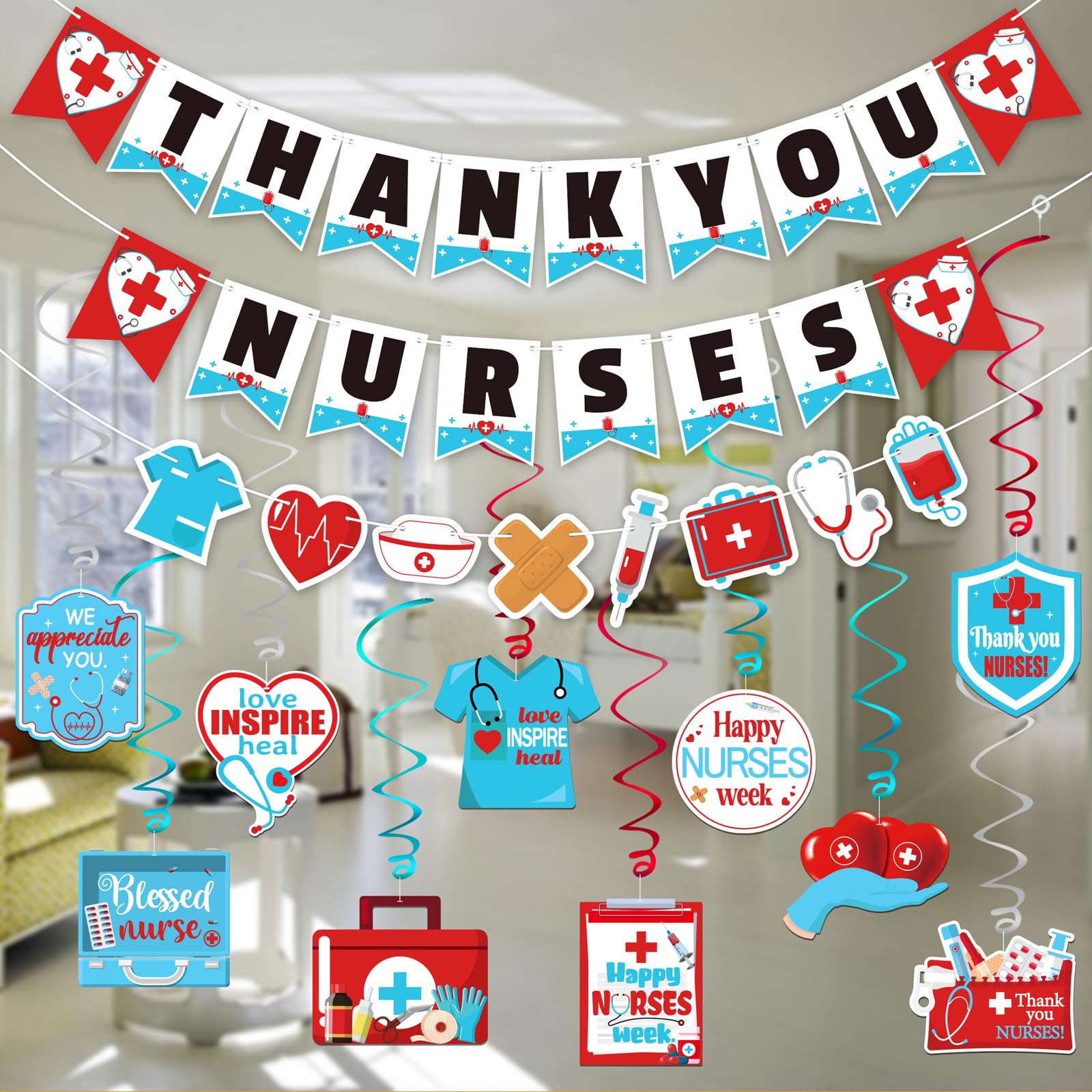 Amazon.com: Nurses Week 2024 Decorations Hanging Swirls + Banner -Thank You/Happy Nurse Appreciation Gifts Bulk RN Graduation Party Decor Supplies : Home & Kitchen amazon-com-nurses-week-2024-decorations-hanging-swirls-banner-thank-you-happy-nurse-appreciation-gifts-bulk-rn-graduation-party-decor-supplies-home-kitchen