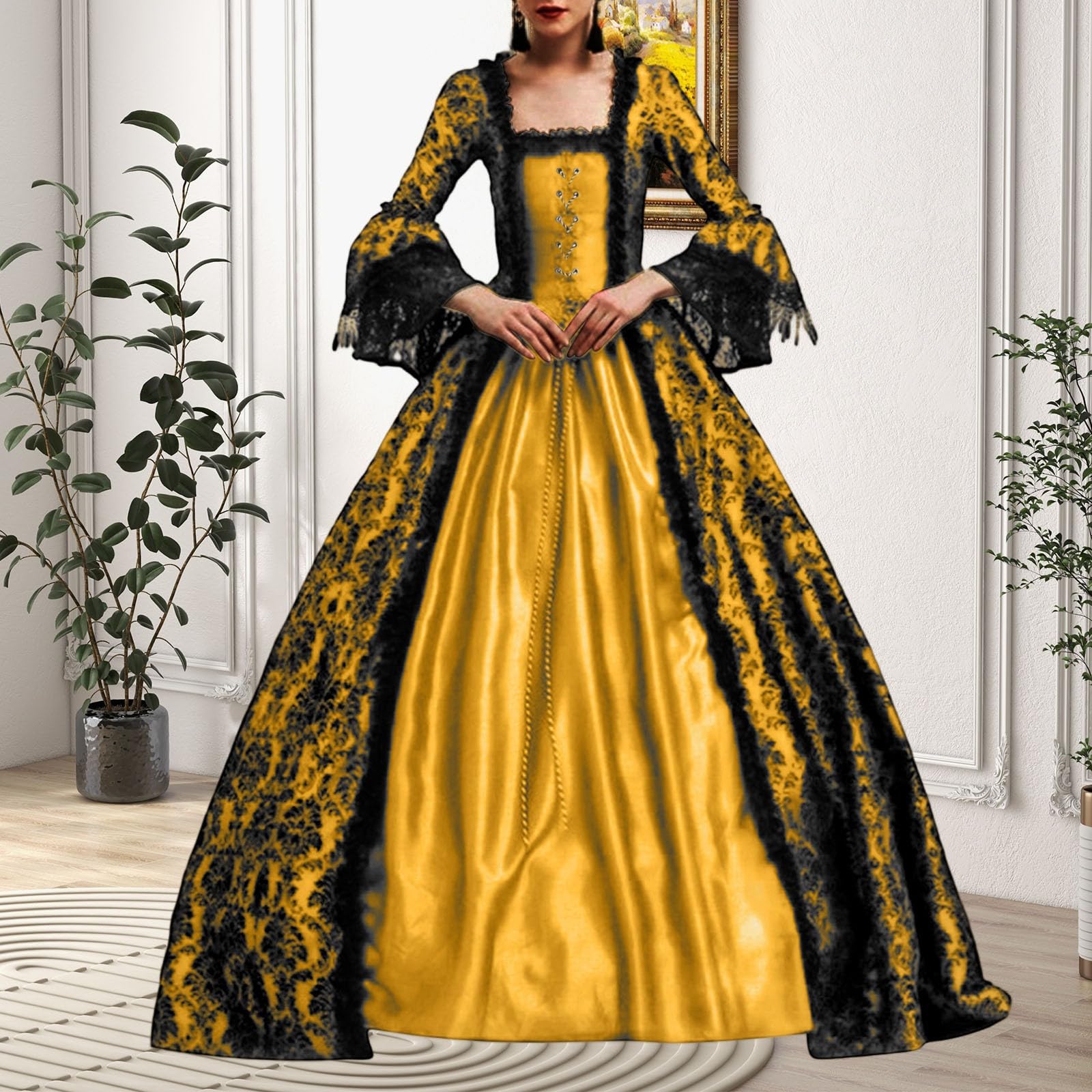 Halloween Kostüm Outfit Party Costume Kostüme Cosplay-Outfits für Halloween-Kostüme, perfekt für alle Jahreszeiten. Elegantes Design mit detaillierten Mustern. Vervollständigen Sie Ihren mit High