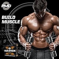 Vista 3 de PMD Sports Flex Stack Hardcore - Pila saludable de 24 horas para aumentar la masa muscular, la fuerza, reducir el dolor, la libido y el sueño