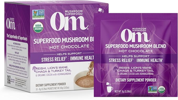 OM Mushroom Superfood Hot Chocolate Blend