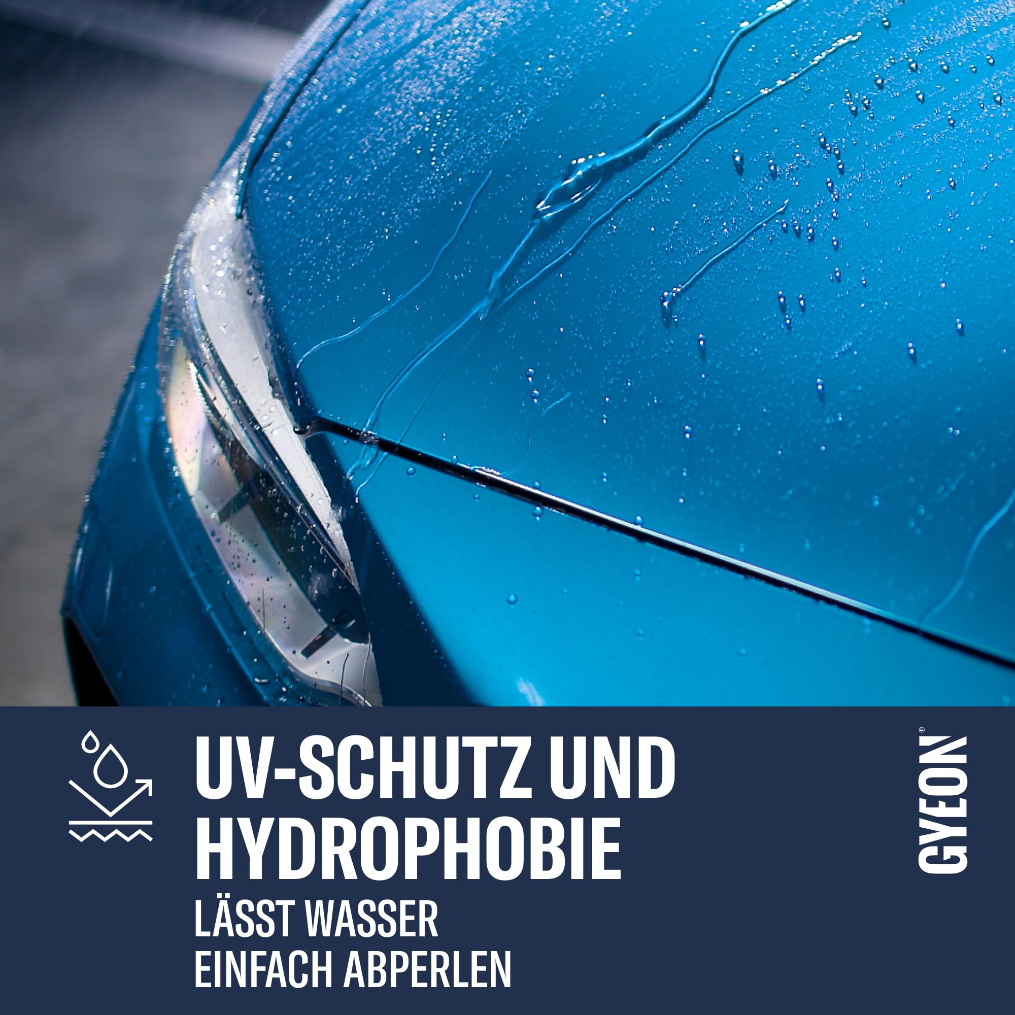 Gyeon Q² Wax - Autowachs - Hochglanz Finish, langanhaltender Schutz, hydrophobe Versiegelung