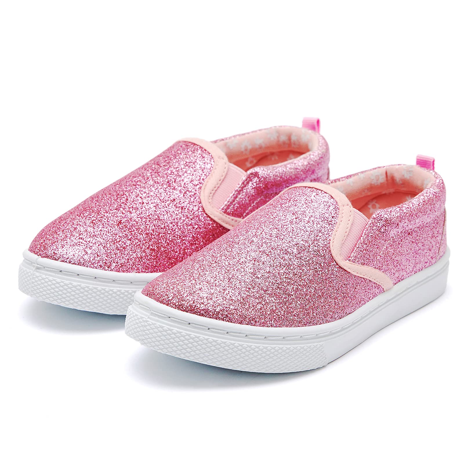 (Similar item). K KomForme Toddler Girls & Boys Slip On Canvas Sneakers Moccasins Kids Tennis Shoes Size 13 A-Pink