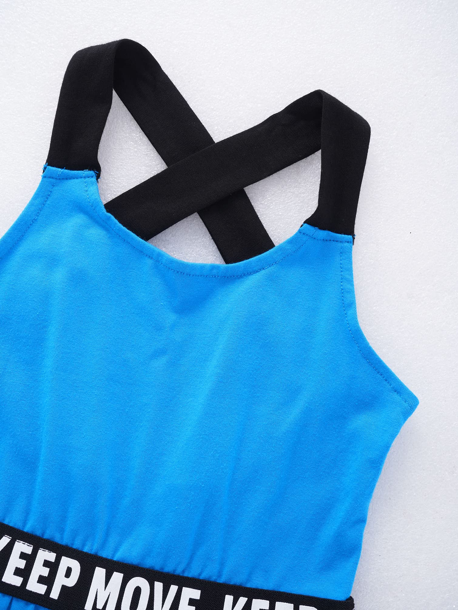 TiaoBug Vestido Deportivo de Tenis Golf para Niña sin Manga Equipo de Netball Júnior Ropa de Deporte Correr Ejercicio Ciclismo Bádminton 5-14 Años