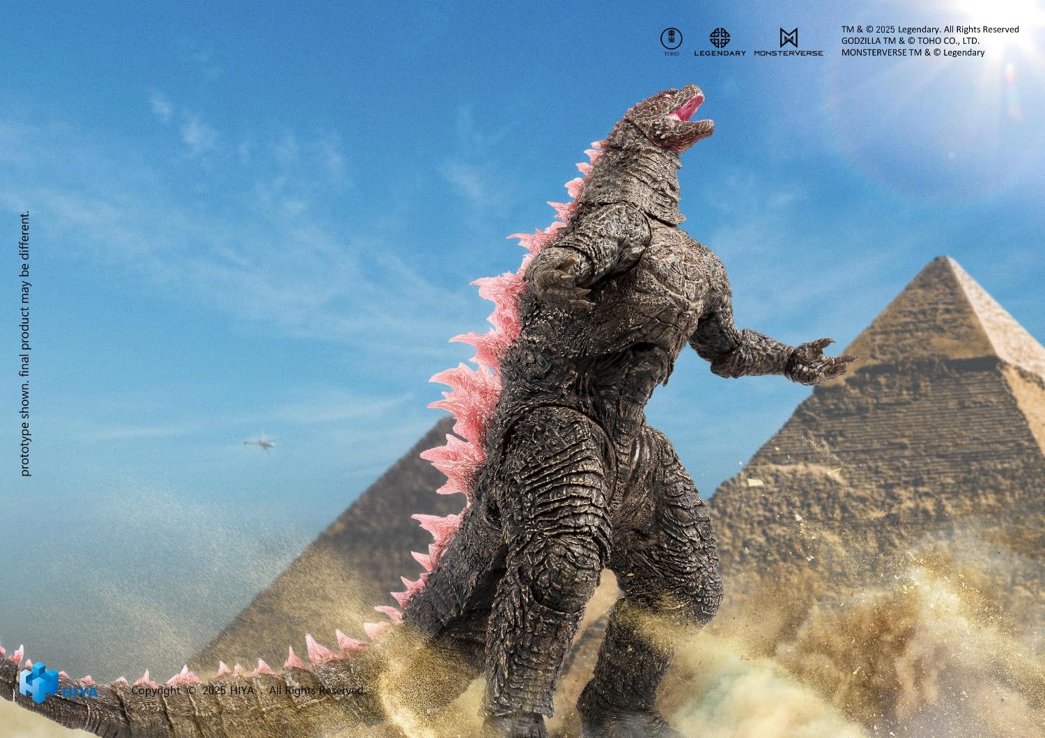 Amazon.co.jp: [Tbmodel] HIYA 18m ゴジラvsコング Evolved Ver 放射