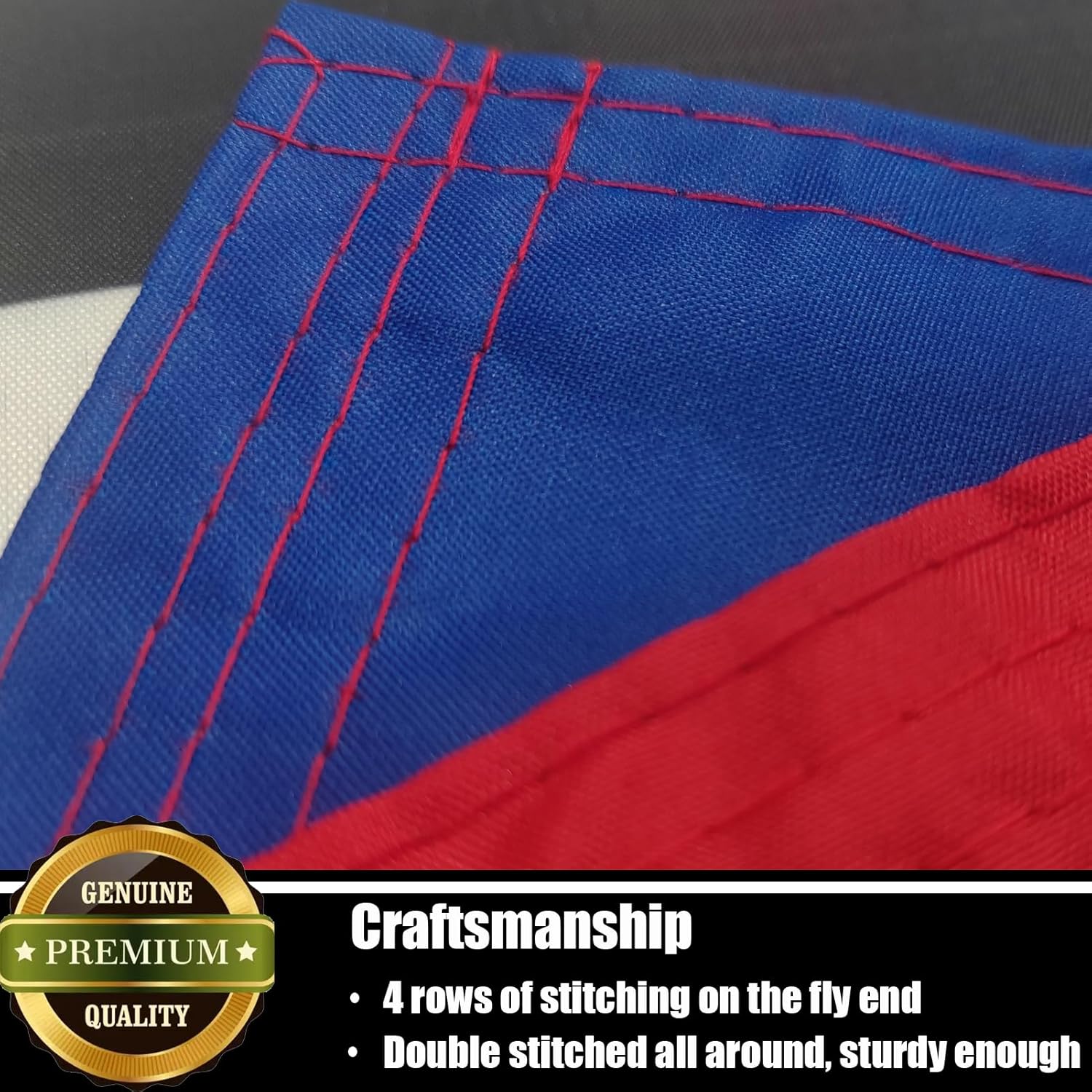 Open Flag for Businesses Sign 3x5 FT Sturdy for Outside, Heavy Duty 3Ply Polyester Business Open Flags Outdoor, Double Sided Long Lasting Open Sign Flag Brass Grommets - Image 5