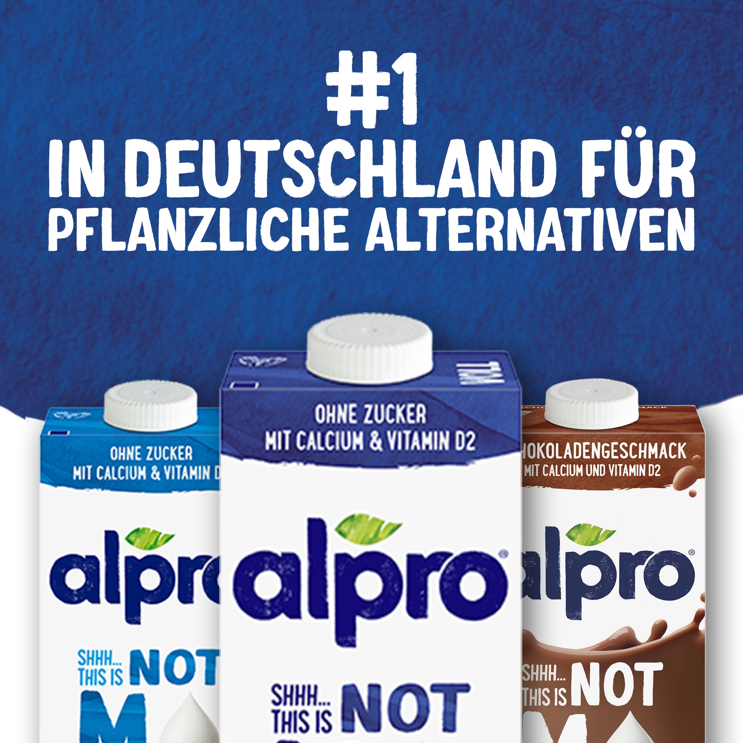 Alpro Not Milk 3,5% Fat (latte d'avena) - Custodia (1L x 8 confezioni)