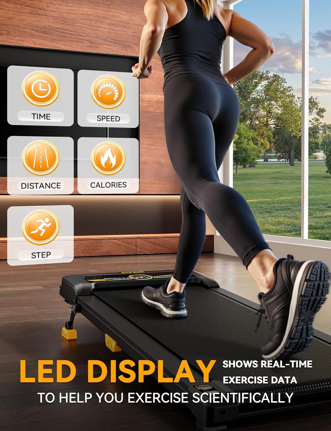 WALK WAKE 5% Incline Compact Walking Pad image 4