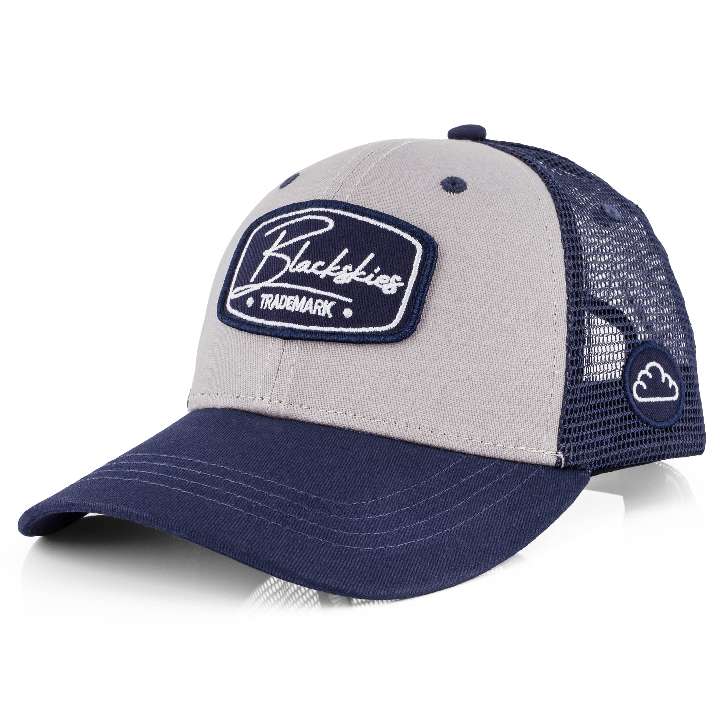 Blackskies® Race Baseball Cap | Herren Damen Premium Trucker Cap | Snapback Schirm Mütze Kappe Basecap - Männer Frauen Unisex Streetwear Outdoor Sommer Freizeit