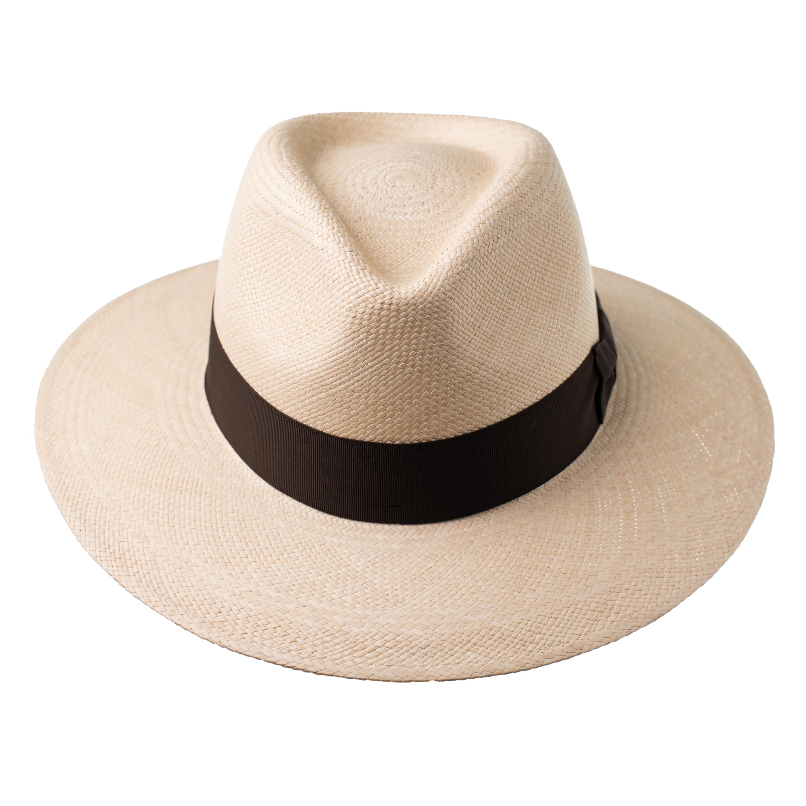 Cuenca 1905 Sidney Sombrero Panamá Genuino de Paja Toquilla, Tejido a Mano y Hecho 100% en Ecuador, Protección UV Natural, Panama Hat de Verano Hombre y Mujer