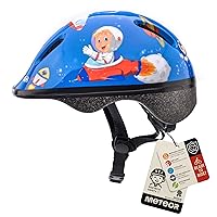 meteor Casco Bici Ideale per Bambini - Caschi Perfetto per Downhill Enduro Ciclismo MTB Scooter