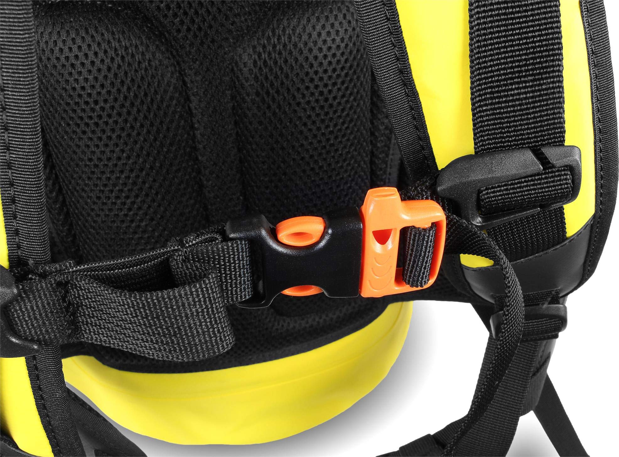 normani Rucksack Wasserdichter Trekking-Rucksack aus LKW-Plane, 40 Liter