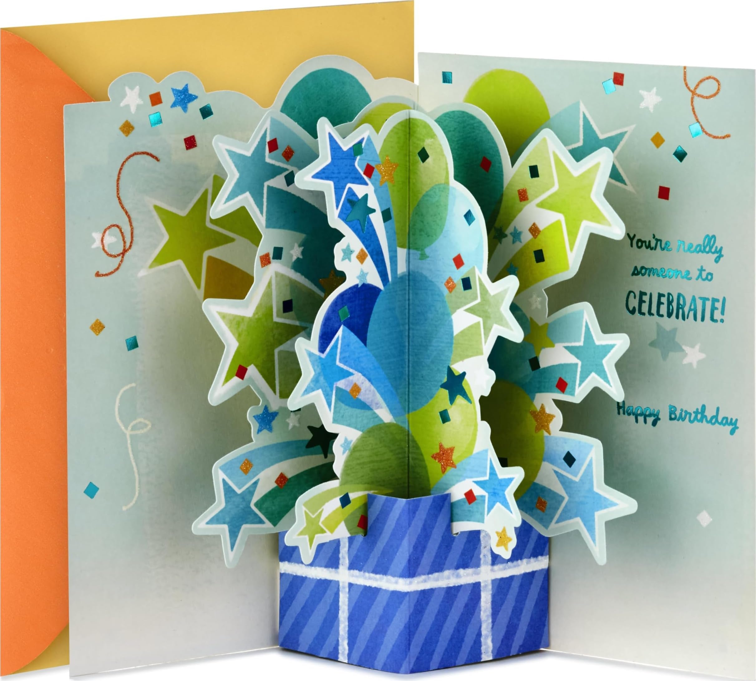 Hallmark Paper Wonder Pop Up Birthday Card (Someone to Celebrate)