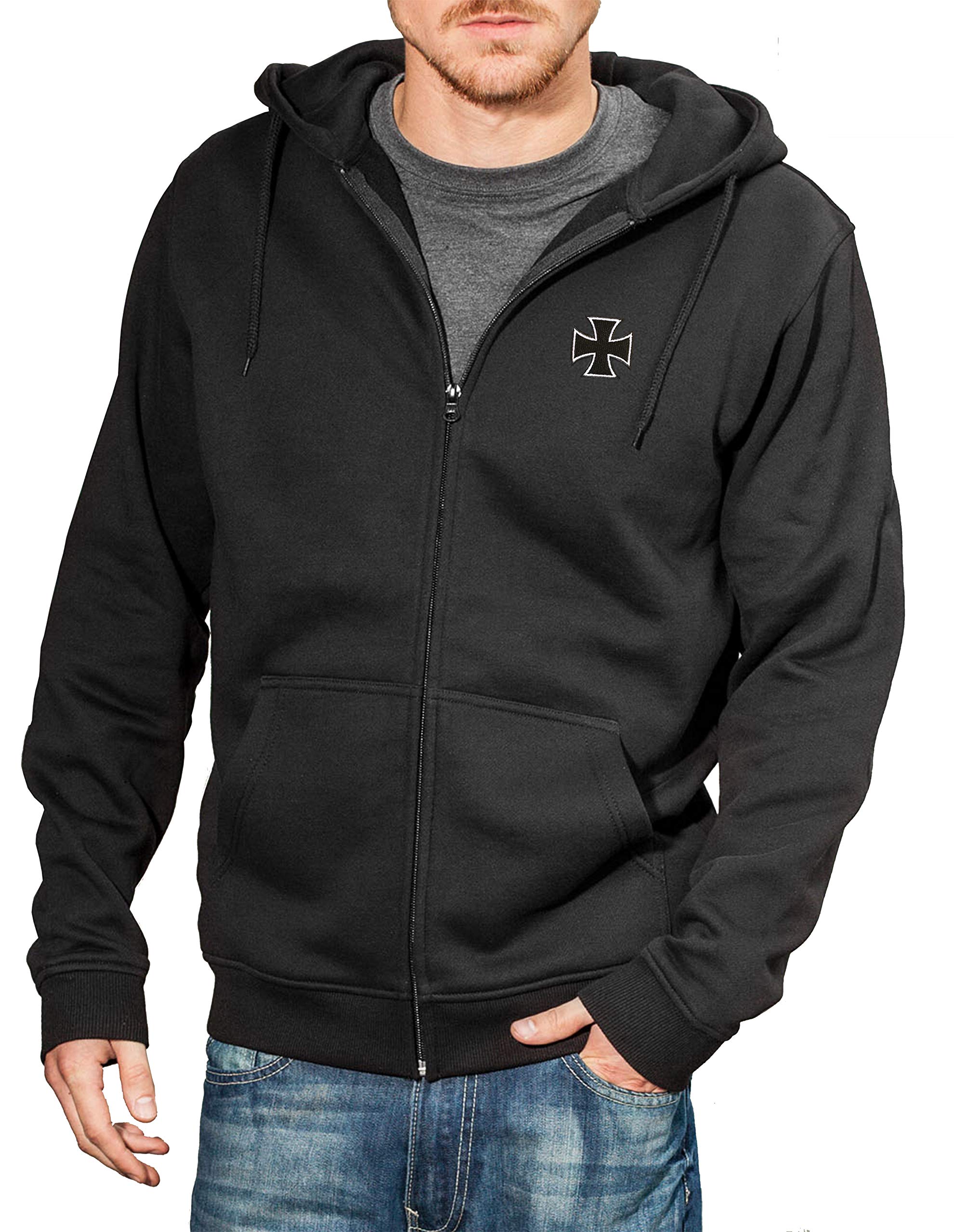 Lichtgewicht Sweater Met Capuchon Bordeaux Voor Mannen Original 2