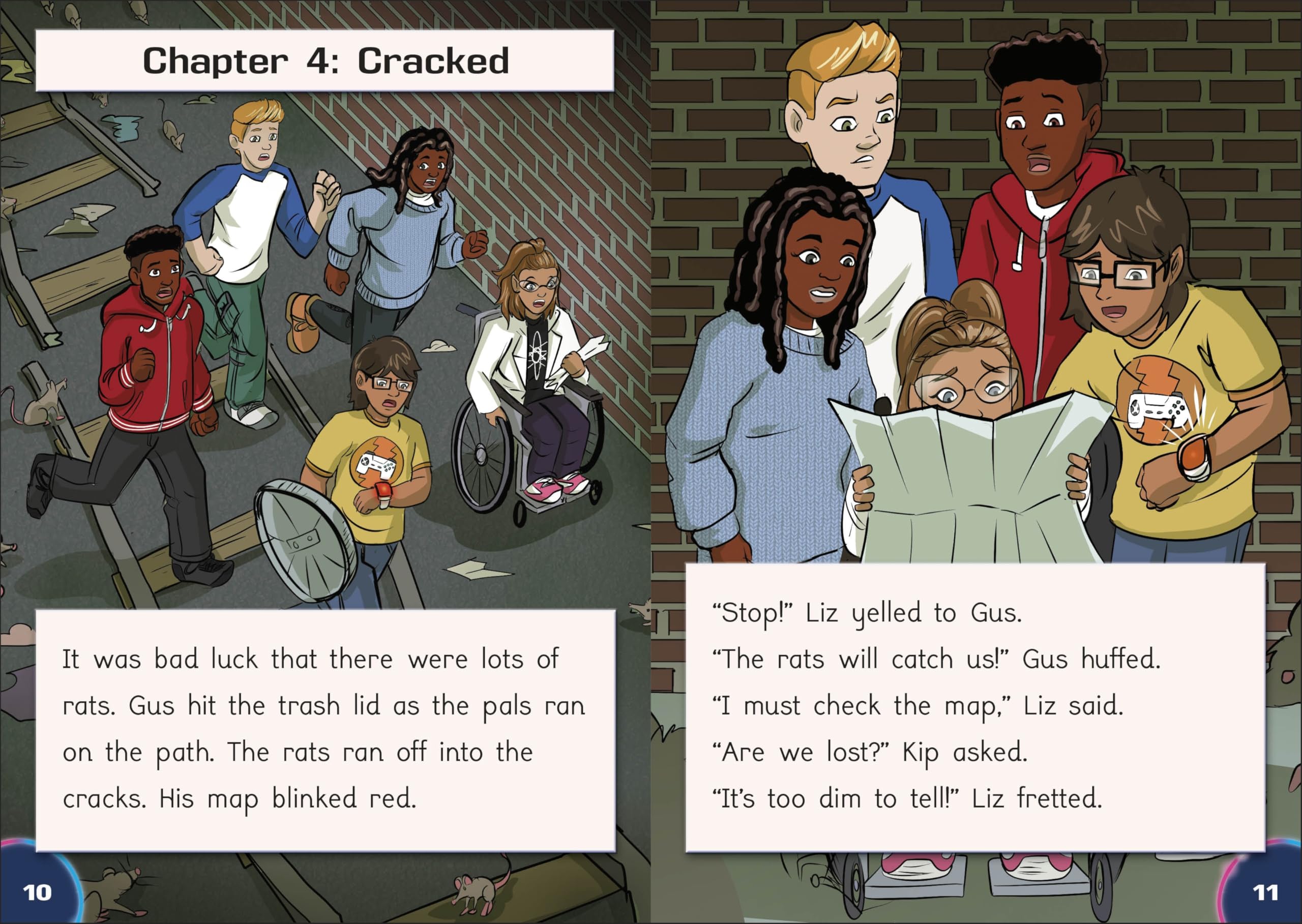 Phonic Books Get Out of the Game: Decodable Books for Older Readers (CVC, Consonant Blends and Consonant Teams) (Phonic Books Catch-Up Decodable Readers) - Image 6