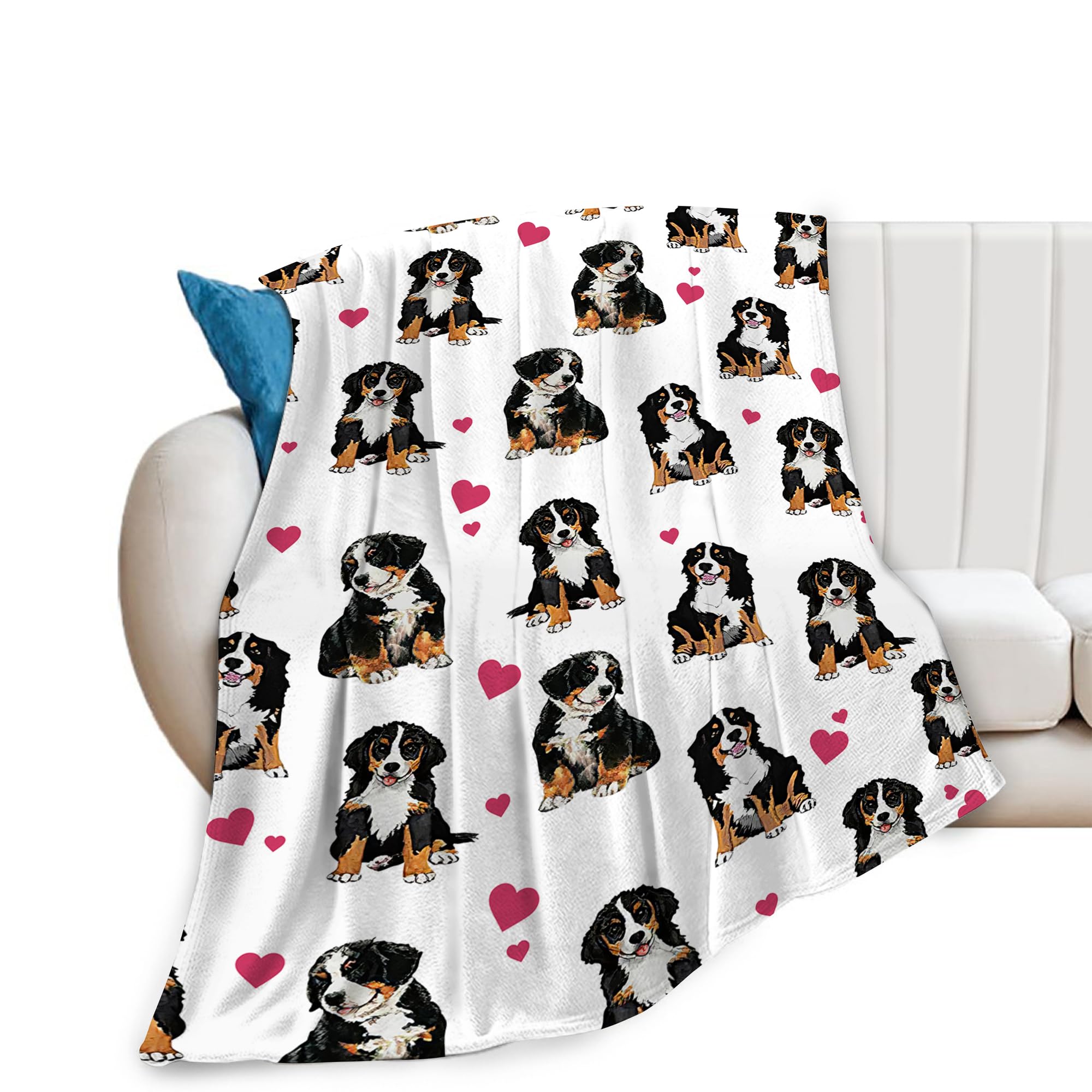 Bernese Mountain Dog Blanket Bernese Mountain Dog Gifts and Decor