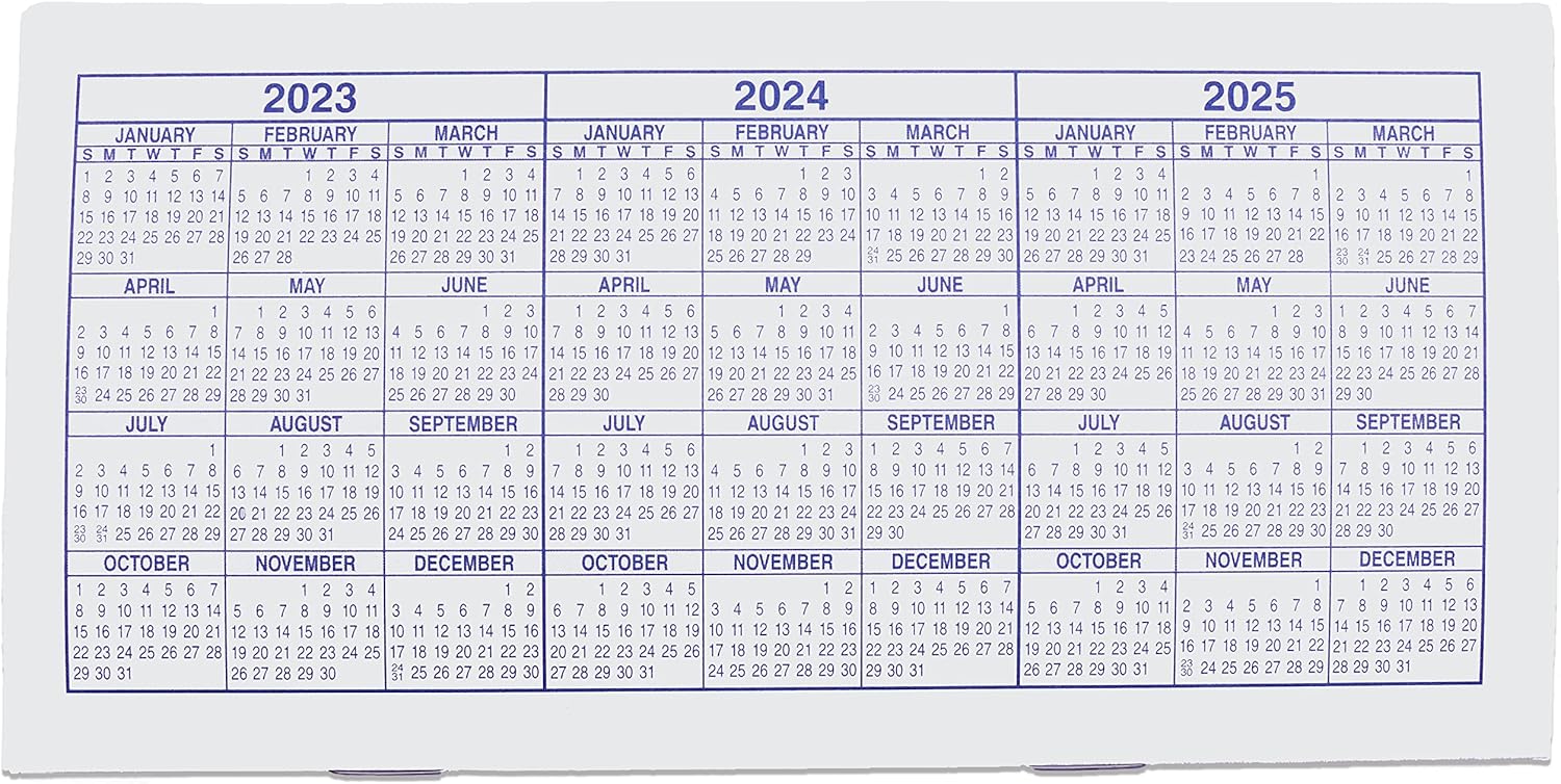 Checkbook Registers for Personal Checkbook, Transactions Ledgers, Pack of 10, 2023-2024-2025 : Office Products