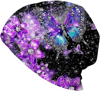Mandala Sunflower Womens Slouchy Beanie Cotton Chemo Caps Cancer Headwear Hats Turban Baggy Skull Sleep Scarf
