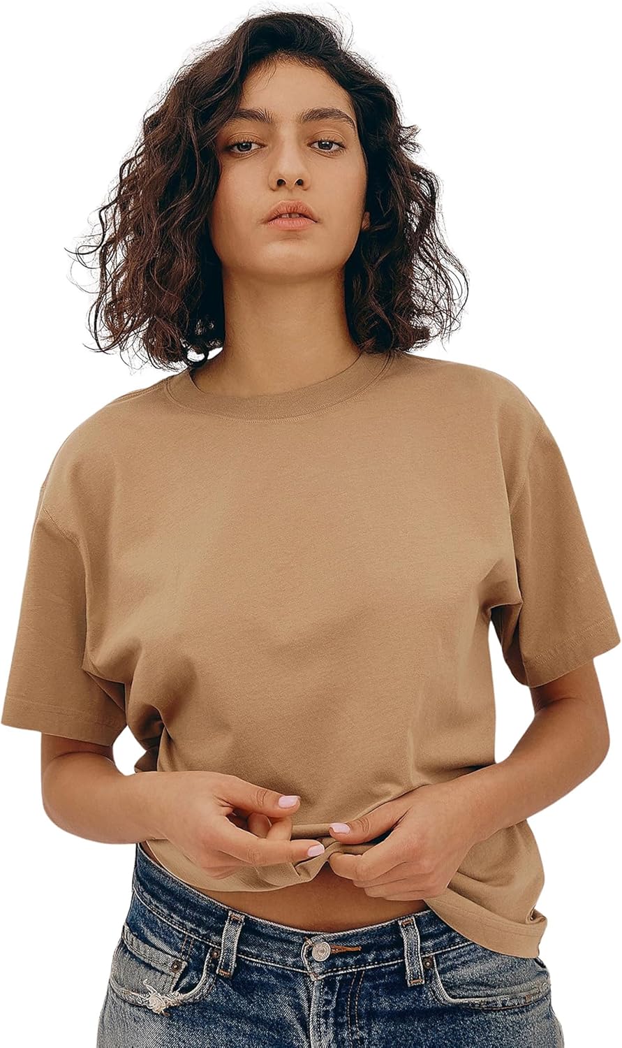 Women’s True Boxy Cotton Short Sleeve Tee