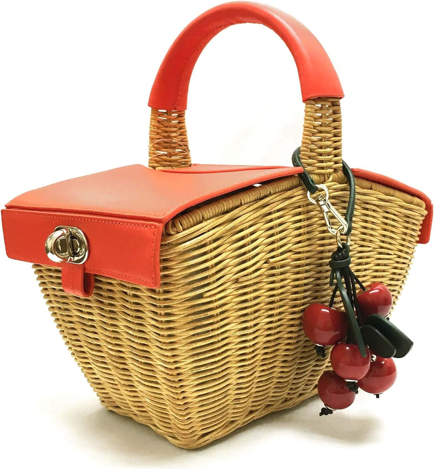 Amazon [ケイトスペード]kate spade ピクニック 3D ウィッカー ピクニック バスケット PXRUB410 245 レ