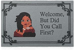 Funny Outdoor Door Mat - 'Did You Call First?'