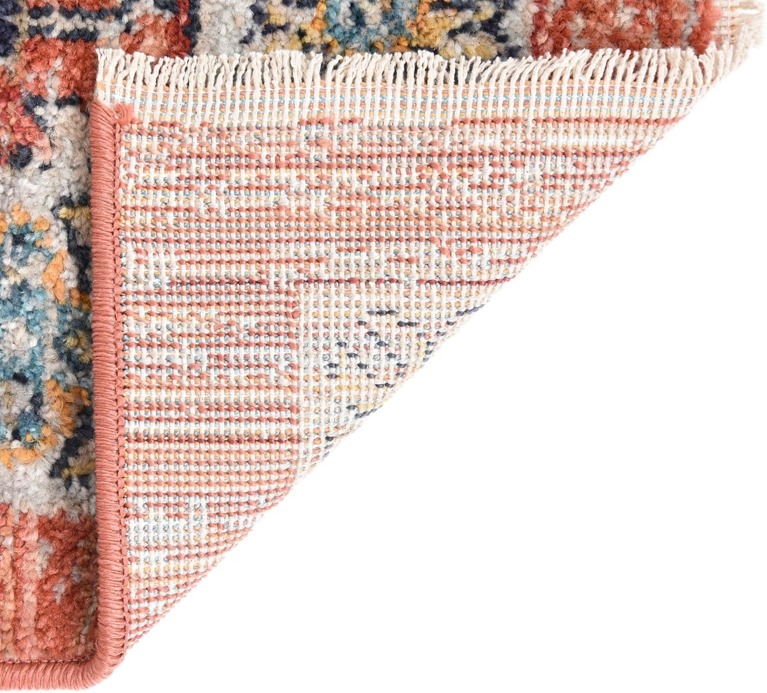 Rugs.com Lola Collection Rug – 10' x 12' Brick Red Medium Rug Perfect for Living Rooms, Large Dining Rooms, Open Floorplans