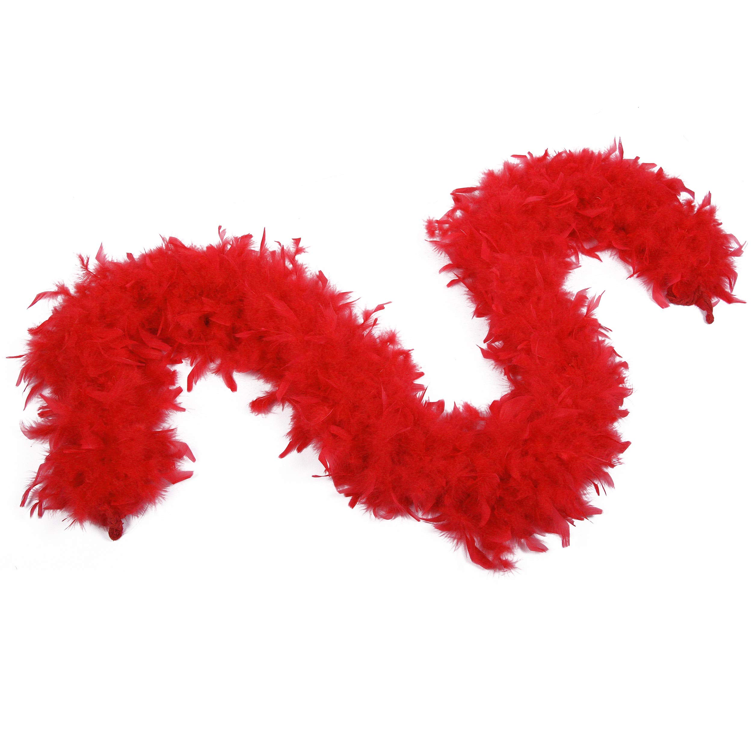 100 Gram 2 Yard Long Chandelle Feather Boa over 10 Colors, Great for Party, Wedding, Costume