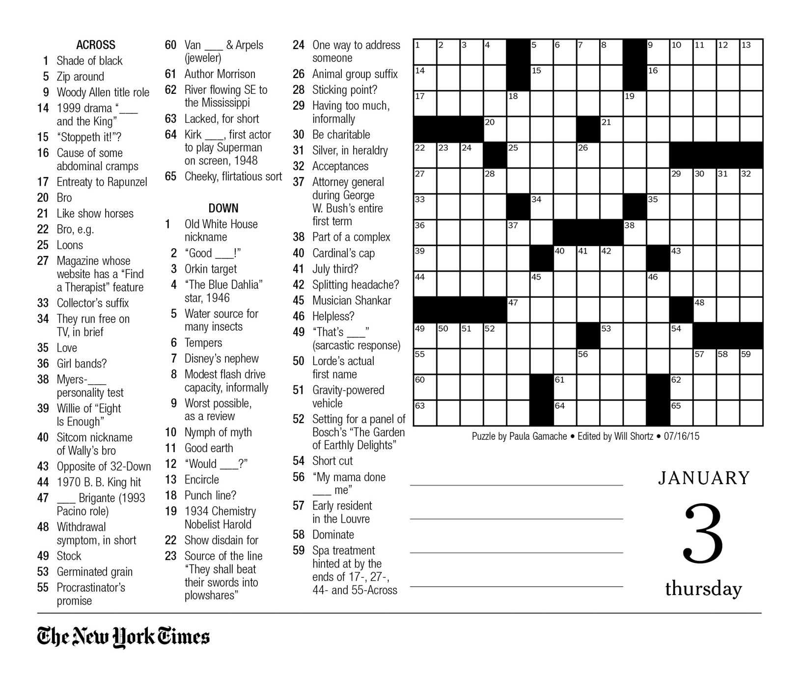 The New York Times Crossword Puzzles 2019 Day-To-Day Calendar |  Amazon.com.br