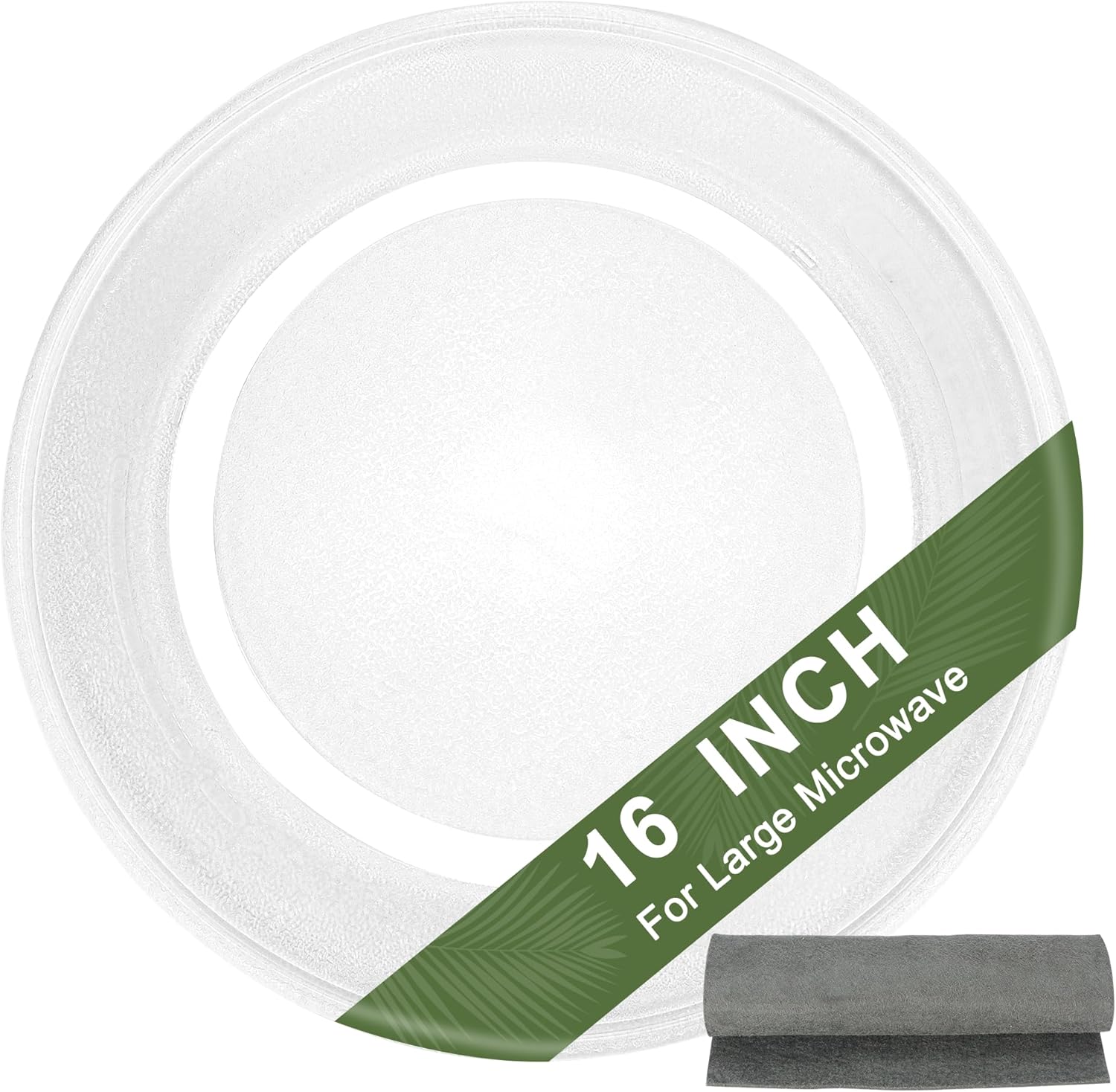 Generic 829864 wolf microwave Glass Tray 16 inch oem factory part from wolf not aftermarket, clear