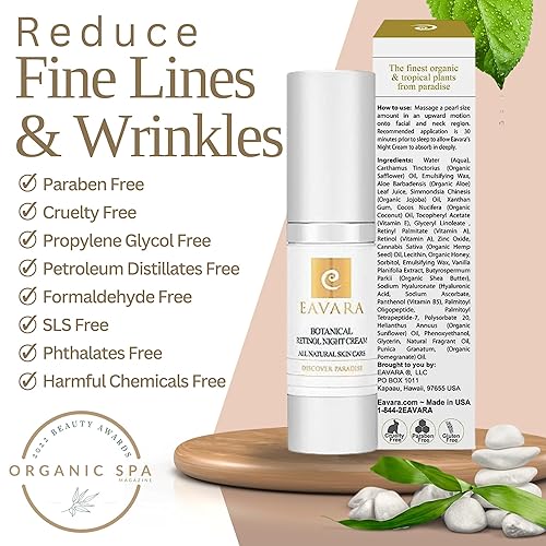 Miniatura 2 de Crema hidratante facial ultra orgánica y crema de noche con retinol